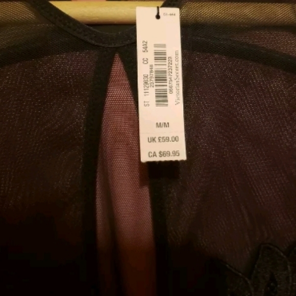 Victoria Secret Lace/Mesh Teddy,Easy Access Bottm - Picture 7 of 8